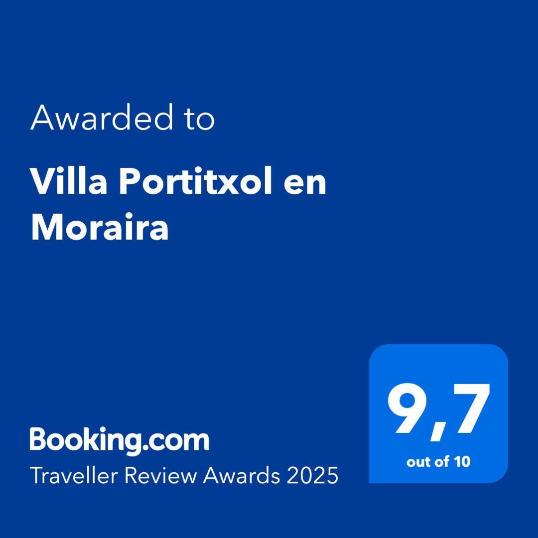 Villa Portitxol En Морайра Экстерьер фото